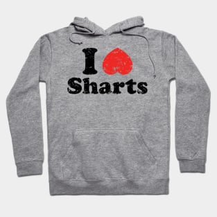 I Heart Sharts {Vintage} Hoodie